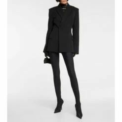 Balenciaga Waisted Stretch-wool Blazer