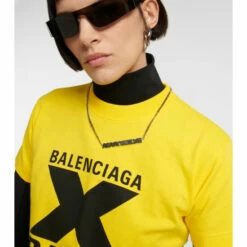 Balenciaga Printed Cotton T-shirt -Balenciaga Sportswear unnamed file 2884