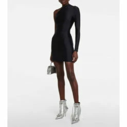 Balenciaga Cagole Leather Ankle Boots