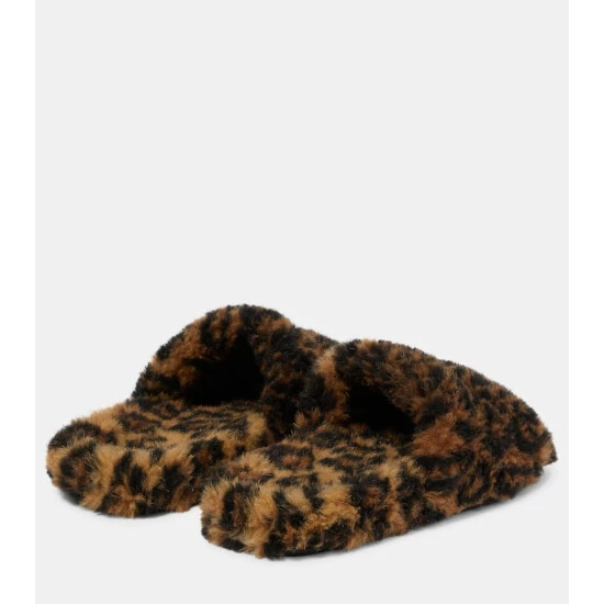 Balenciaga Furry Faux Fur Slides 2 Balenciaga Furry Faux Fur Slides - Image 2