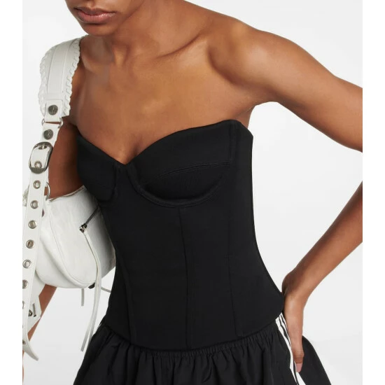 Balenciaga Strapless Corset Cropped Top 4 Balenciaga Strapless Corset Cropped Top - Image 4