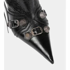 Balenciaga Cagole Leather Ankle Boots 9 Balenciaga Cagole Leather Ankle Boots -Balenciaga Sportswear unnamed file 3007