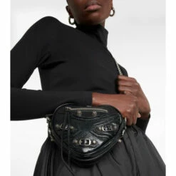 Balenciaga Le Cagole Leather Shoulder Bag