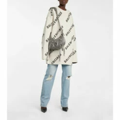 Balenciaga Le Cagole Small Leather Shoulder Bag -Balenciaga Sportswear unnamed file 3048