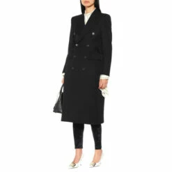 Balenciaga Hourglass Wool-blend Coat