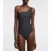 Balenciaga BB One-shoulder Swimsuit