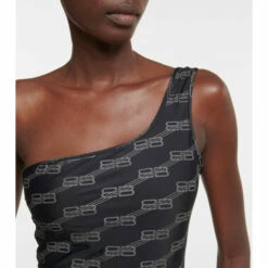 Balenciaga BB One-shoulder Swimsuit 5 Balenciaga BB One-shoulder Swimsuit -Balenciaga Sportswear unnamed file 3072