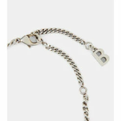 Balenciaga Typo Turn Necklace