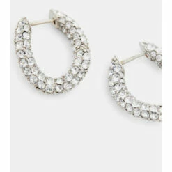 Balenciaga Loop XS Crystal-embellished Earrings -Balenciaga Sportswear unnamed file 3122