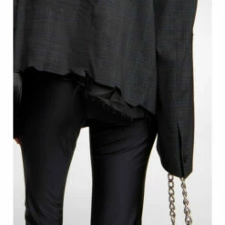 Balenciaga Checked Double-breasted Wool Blazer 9 Balenciaga Checked Double-breasted Wool Blazer -Balenciaga Sportswear unnamed file 3128