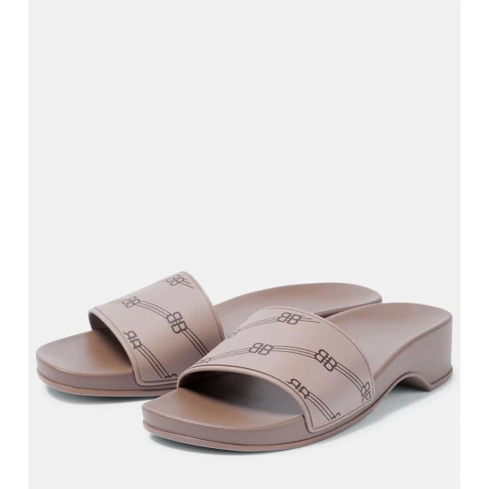 Balenciaga BB Rubber Slides 4 Balenciaga BB Rubber Slides - Image 4
