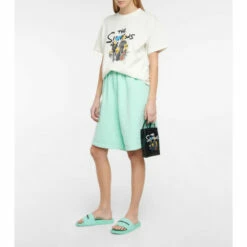 Balenciaga Logo Rubber Slides