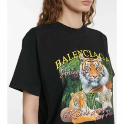 Balenciaga Logo Cotton Jersey T-shirt -Balenciaga Sportswear unnamed file 3196