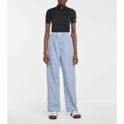 Balenciaga Logo Rubber Slides