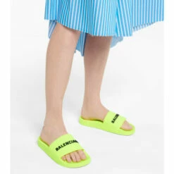 Balenciaga Logo Rubber Slides -Balenciaga Sportswear unnamed file 3238