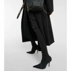 Balenciaga Knife Over-the-knee Sock Boots 7 Balenciaga Knife Over-the-knee Sock Boots -Balenciaga Sportswear unnamed file 327