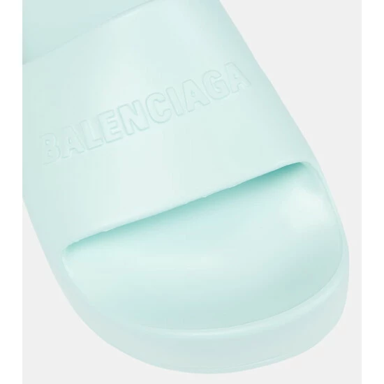 Balenciaga Logo Rubber Platform Slides 5 Balenciaga Logo Rubber Platform Slides - Image 5