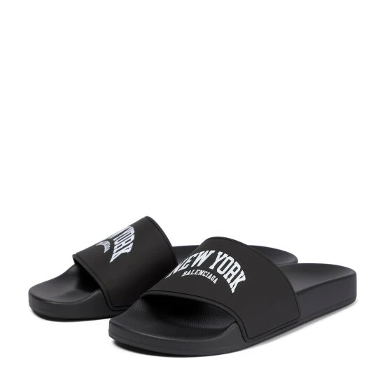 Balenciaga Cities New York Rubber Slides 4 Balenciaga Cities New York Rubber Slides - Image 4