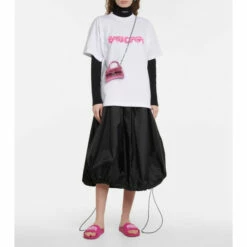 Balenciaga Cities Paris Rubber Slides