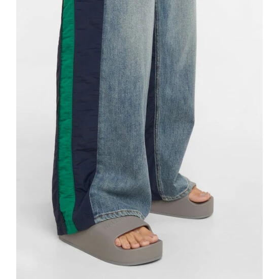 Balenciaga Logo Rubber Platform Slides 3 Balenciaga Logo Rubber Platform Slides - Image 3