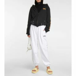 Balenciaga Logo Rubber Slides