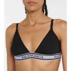 Balenciaga Logo Cotton-blend Bralette -Balenciaga Sportswear unnamed file 3326
