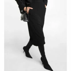 Balenciaga Striped Wool Midi Skirt -Balenciaga Sportswear unnamed file 333