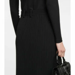 Balenciaga Striped Wool Midi Skirt -Balenciaga Sportswear unnamed file 334