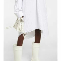 Balenciaga Asymmetric Cotton Shirt Dress -Balenciaga Sportswear unnamed file 3345