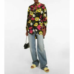 Balenciaga Logo Rubber Slides