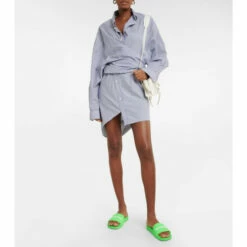 Balenciaga Logo Rubber Slides