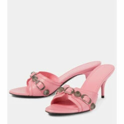 Balenciaga Cagole Leather Mules 8 Balenciaga Cagole Leather Mules -Balenciaga Sportswear unnamed file 3372