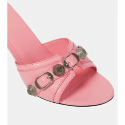 Balenciaga Cagole Leather Mules 9 Balenciaga Cagole Leather Mules -Balenciaga Sportswear unnamed file 3373