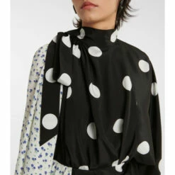 Balenciaga Draped Silk Top -Balenciaga Sportswear unnamed file 3405