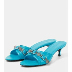 Balenciaga Cagole Leather Mules -Balenciaga Sportswear unnamed file 3426