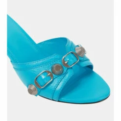 Balenciaga Cagole Leather Mules -Balenciaga Sportswear unnamed file 3427