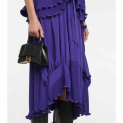 Balenciaga Hybrid Georgette Midi Dress 8 Balenciaga Hybrid Georgette Midi Dress -Balenciaga Sportswear unnamed file 3451