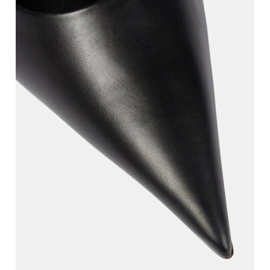 Balenciaga Blade 80 Leather Pumps 5 Balenciaga Blade 80 Leather Pumps - Image 5