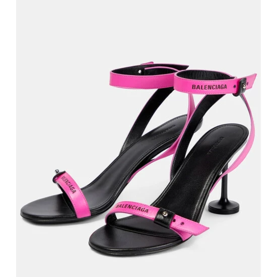 Balenciaga Afterhour 90 Leather Sandals 4 Balenciaga Afterhour 90 Leather Sandals - Image 4