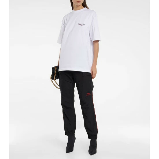 Balenciaga Political Campaign Cotton T-shirt 1 Balenciaga Political Campaign Cotton T-shirt