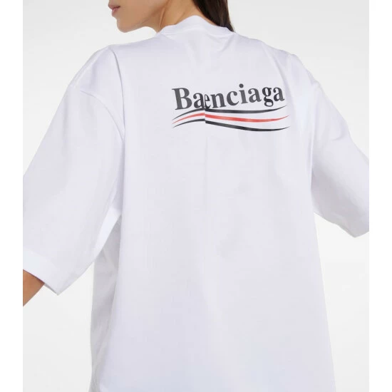 Balenciaga Political Campaign Cotton T-shirt 4 Balenciaga Political Campaign Cotton T-shirt - Image 4
