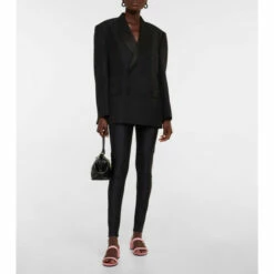 Balenciaga Round Leather Sandals