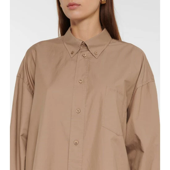 Balenciaga Oversized Cotton-blend Shirt 3 Balenciaga Oversized Cotton-blend Shirt - Image 3