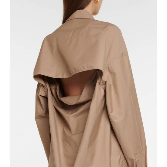 Balenciaga Oversized Cotton-blend Shirt 5 Balenciaga Oversized Cotton-blend Shirt - Image 5