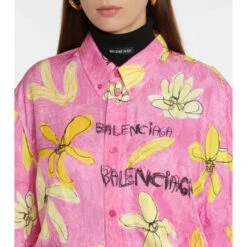 Balenciaga Printed Oversized Shirt -Balenciaga Sportswear unnamed file 3559