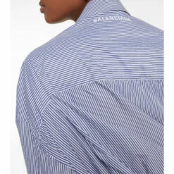Balenciaga Striped Cotton And Silk Shirt Dress -Balenciaga Sportswear unnamed file 3570