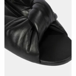 Balenciaga Drapy Leather Sandals 9 Balenciaga Drapy Leather Sandals -Balenciaga Sportswear unnamed file 3612