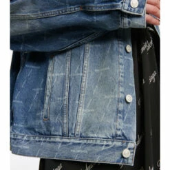 Balenciaga Logo Denim Jacket 7 Balenciaga Logo Denim Jacket -Balenciaga Sportswear unnamed file 3630