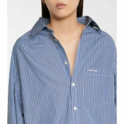 Balenciaga Striped Cotton Shirt -Balenciaga Sportswear unnamed file 3634