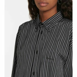 Balenciaga Striped Cotton Oversized Shirt -Balenciaga Sportswear unnamed file 3674